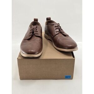 Deer Stags Men's Lisbon Oxford Shoe - Color Brown- Size 16 Wide - Very Good